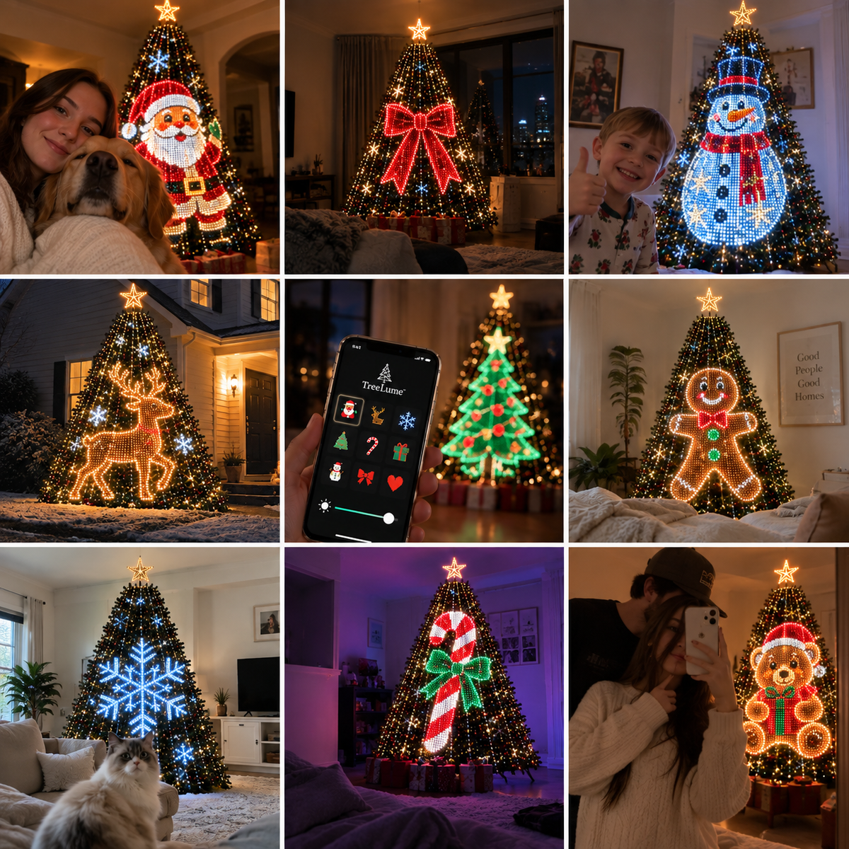 Flurishaw - Smart Animated Christmas Tree Lights