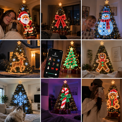 Flurishaw - Smart Animated Christmas Tree Lights