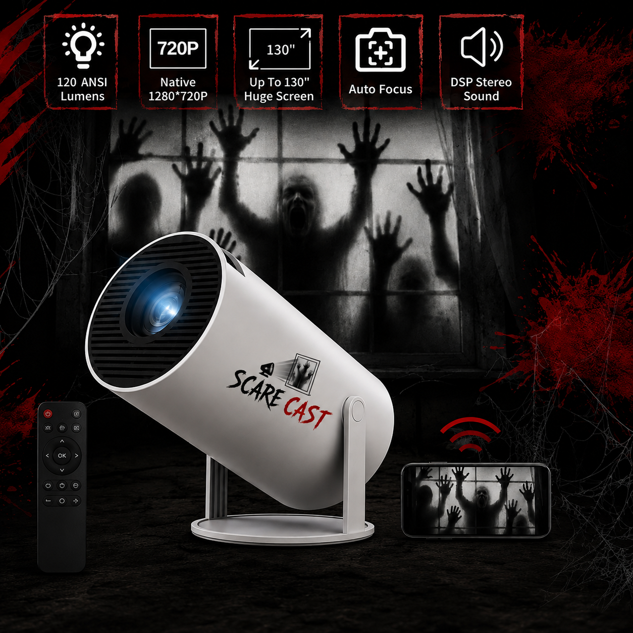 HavenHaunt™ - Halloween Projector